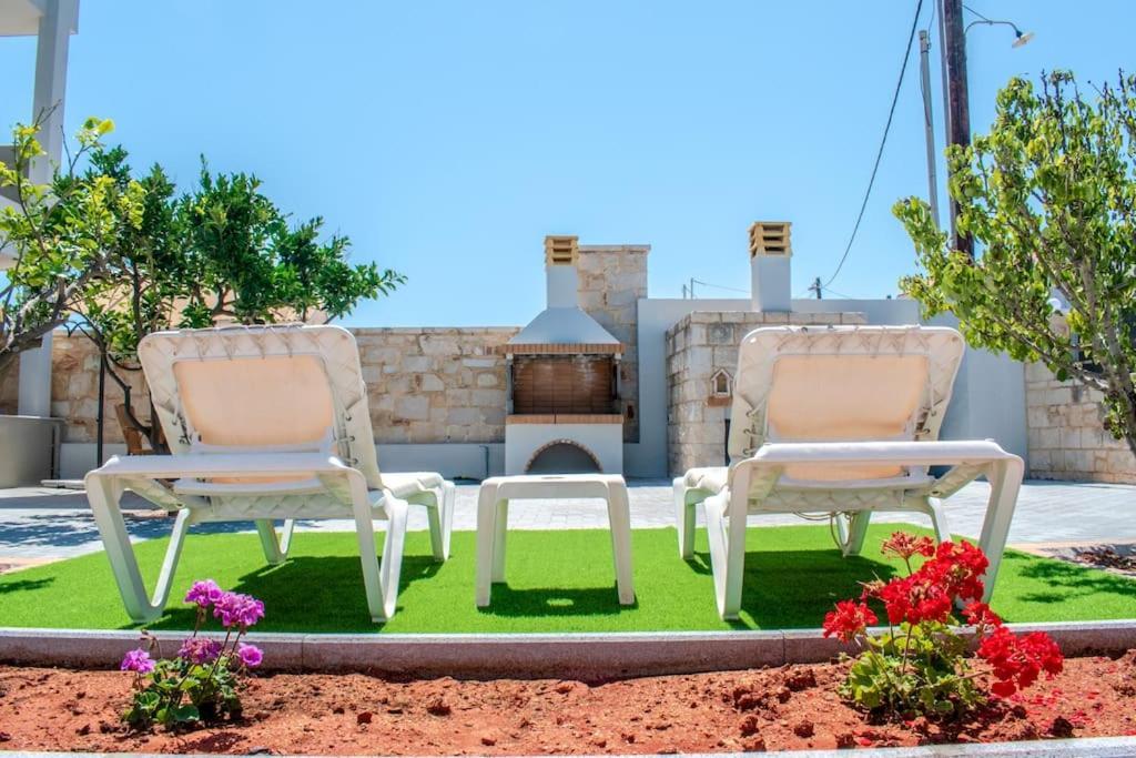 Md Residence Near The Beach W Bbq And Private Parking Hersonissos  Luaran gambar