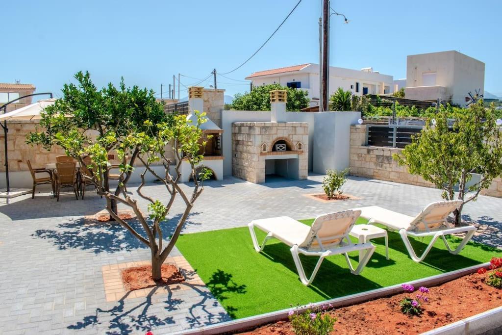 Md Residence Near The Beach W Bbq And Private Parking Hersonissos  Luaran gambar